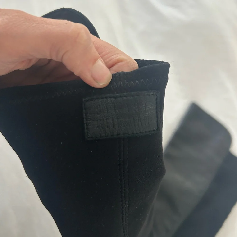 Stuart weitzman size 5 black boots